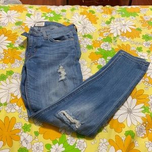 Size 24 Hudson skinny jeans